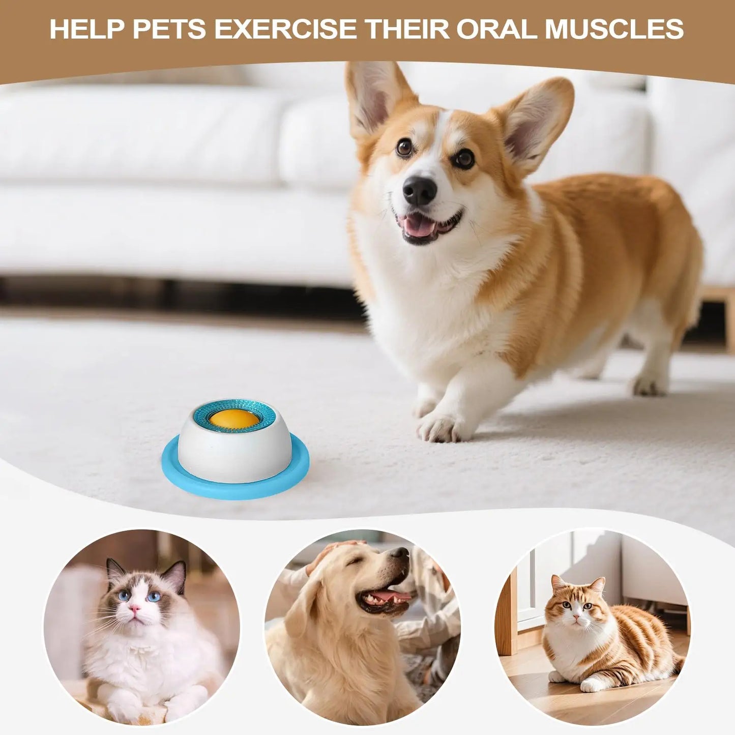 Pet Feeding Accessories Dog Treat Toy Puzzle Toys For Bored Puppy Slow Feeder