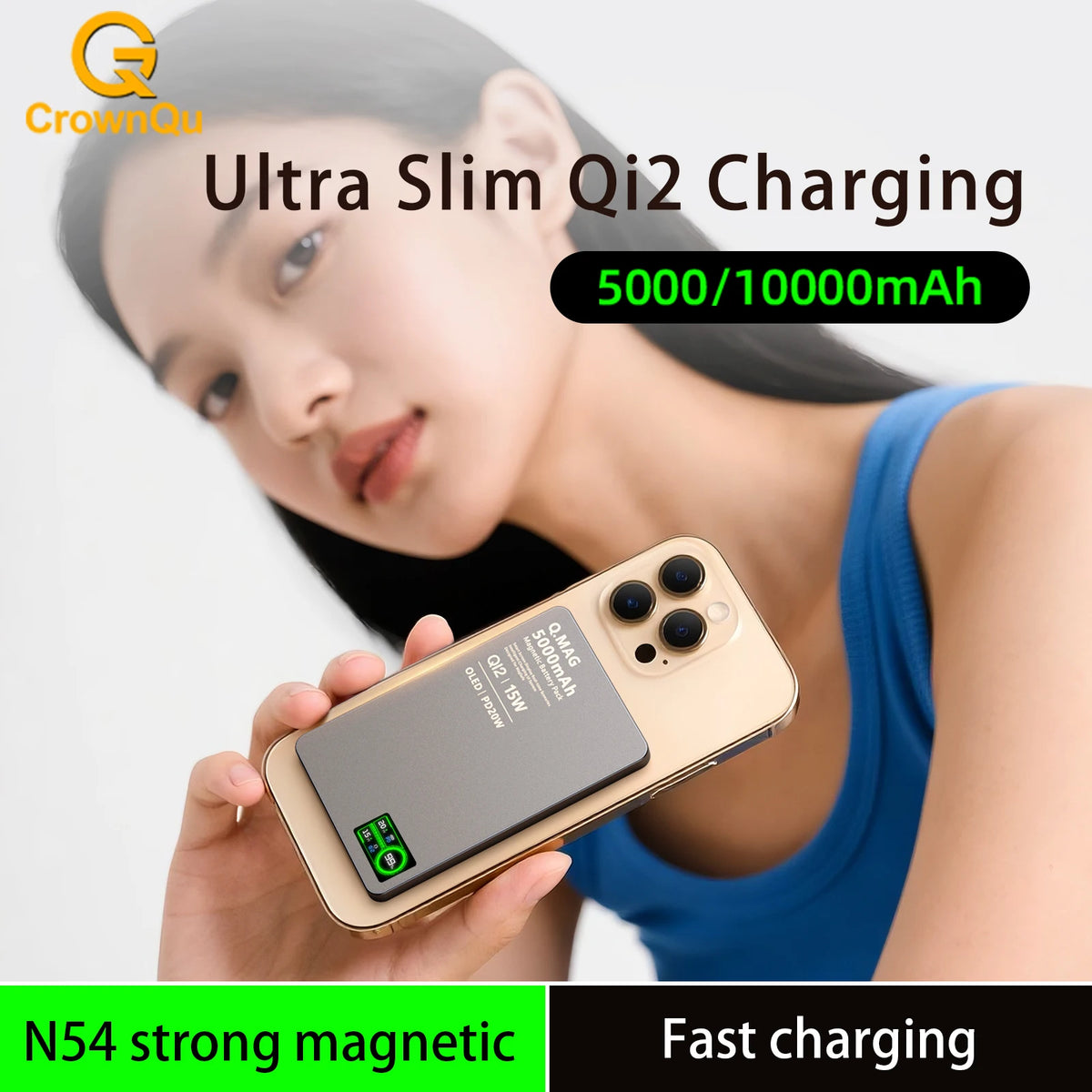 Wireless Magnetic Powerbank Fast Charing