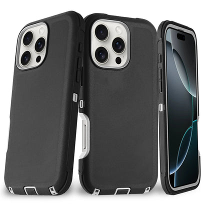 New Heavy Duty Defender Series Case for Iphone 17 16 16 Pro 16 Plus 16 Pro Max Hard