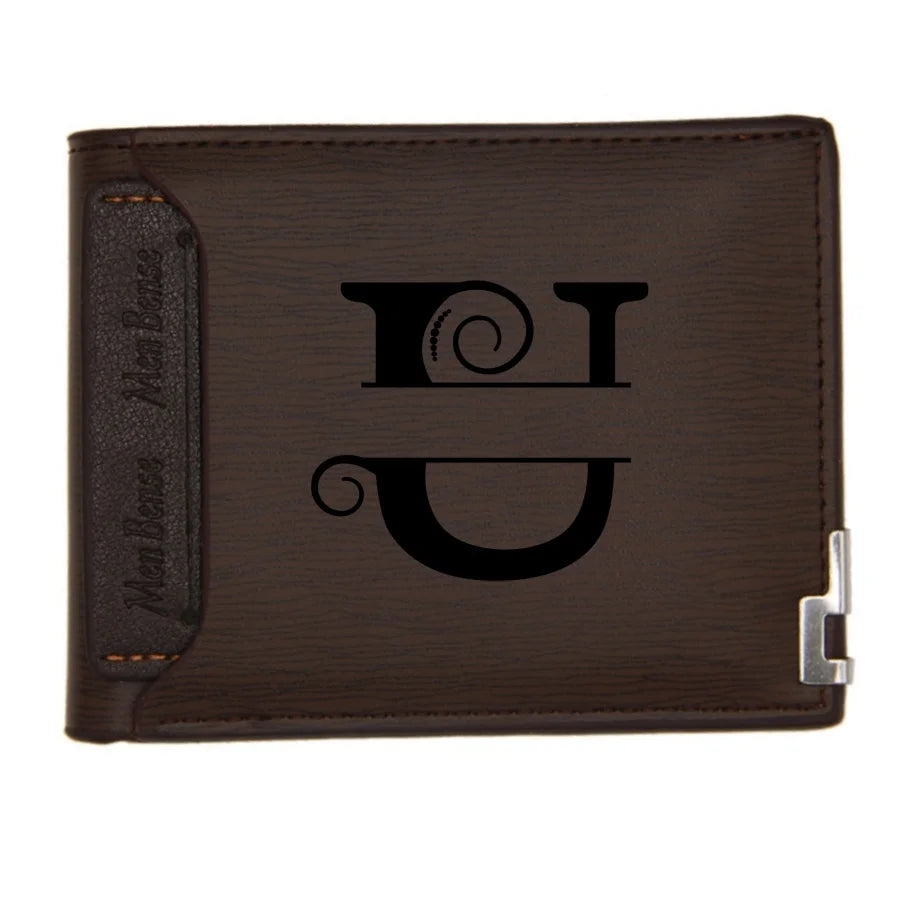 Personalized Wallet for Men Custom Wallets Leather Wallet Bifold Custom Gifts for Dad/Husband