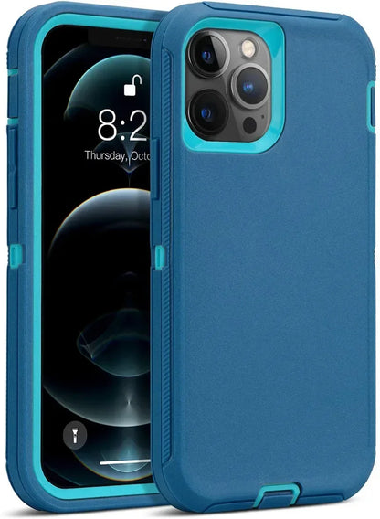 Armor Shockproof Phone Case For IPhone 17 16 15 14 13 12 11 Pro Max 14Plus XS XR Otter Case