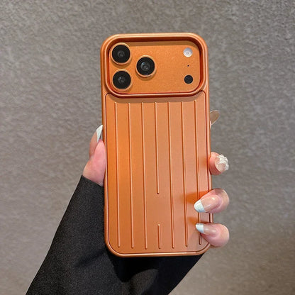 Luxury Texture Phone Case For IPhone 18 17 16 15 14 13 Pro Max Shockproof