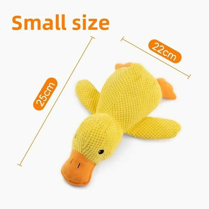 1/3PCS Things For Dogs Accessories Dog Supplies Calming Duck Squeaky Plush Toy Luxury