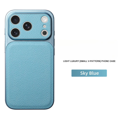 Leather Phone Case, Anti-Scratch & Shockproof Protective Cover for iPhone 17 Pro Max
