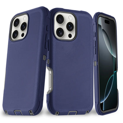 New Heavy Duty Defender Series Case for Iphone 17 16 16 Pro 16 Plus 16 Pro Max Hard