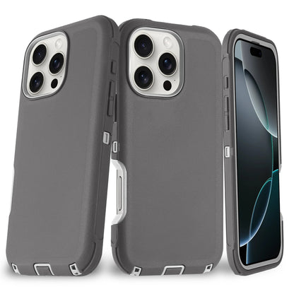 New Heavy Duty Defender Series Case for Iphone 17 16 16 Pro 16 Plus 16 Pro Max Hard